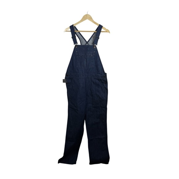NEW Patagonia Women’s Steel Forge Denim Dyneema Overalls Blue Size S - Picture 5 of 12